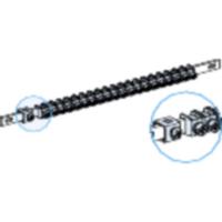 Schneider Electric LVS04200 PrismaSeT-P, Linergy TB, aardingsrail, doorsnede 12x3mm, klemmen 1x16-35mm² en 40x2.5-16mm², lengte=450mm Verdeelkastaccessoire 1 - thumbnail