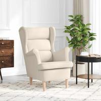 Fauteuil 74x84x100 cm linnen wit - thumbnail