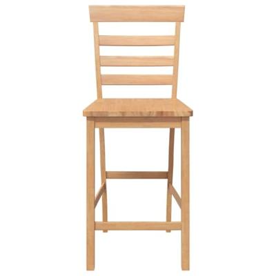 Barkrukken 2 st massief houtrubber naturel Barkrukken 2 st massief houtrubber naturel