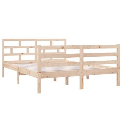 Bedframe massief grenenhout 140x190 cm