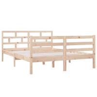 Bedframe massief grenenhout 140x190 cm - thumbnail