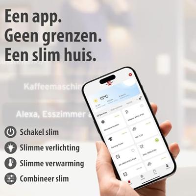 Brennenstuhl 1153230621 Stekkerdoos Zwart, Wit Randaarde stekker 1 stuk(s)