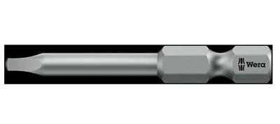 Wera 868/4 Vierkant-bit 3 Gereedschapsstaal Gelegeerd, Taai F 6.3 1 stuk(s) Wera 868/4 Vierkant-bit 3 Gereedschapsstaal Gelegeerd, Taai F 6.3 1 stuk(s)