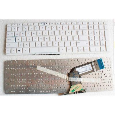 Notebook keyboard for HP Pavilion 15-P 17-F without frame white Notebook keyboard for HP Pavilion 15-P 17-F without frame white