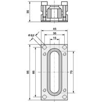 LAPP SKINDICHT FL1 Afdichtdoorvoering Halogeenvrij Aluminium 1 stuk(s) - thumbnail