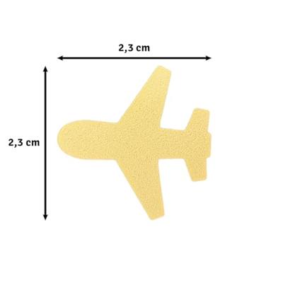 Vaessen Creative • figuurpons vliegtuig medium