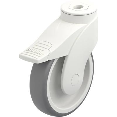 Blickle LWK-TPA 126G-FI Zwenkwiel met rem Wieldiameter: 125 mm Draagvermogen (max.): 110 kg 1 stuk(s)