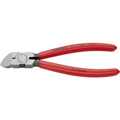 Knipex zijsnijtang voor kunststof | 45 gr. | 160 mm | 7211160 - 7211160 Knipex zijsnijtang voor kunststof | 45 gr. | 160 mm | 7211160 - 7211160
