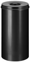 V-part vlamdovende papierbak 50 l, zwart - thumbnail
