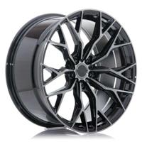 Autovelg Japan Racing CVR1 Zwart 21" CB 74,1 - thumbnail