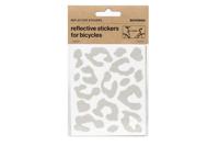 Bookman Reflective Leopard Print Stickers - Wit - thumbnail