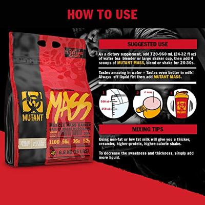 Mutant Mass Strawberry Banana (6800 g)