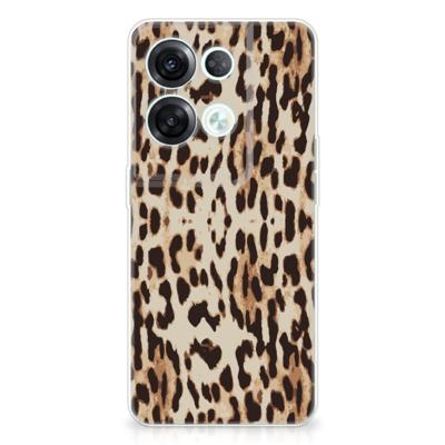 OPPO Reno8 Pro TPU Hoesje Leopard OPPO Reno8 Pro TPU Hoesje Leopard