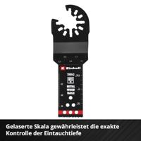 Einhell 708042 Tauchsägeblatt BIM Met, 22mm Multitool toebehorenset Bimetaal 22 mm 1 stuk(s) - thumbnail