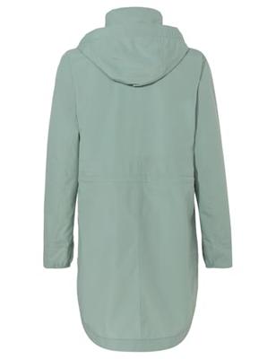 Vaude Meneo 2.5L Parka Jas Dames Dusty Fern 42 Vaude Meneo 2.5L Parka Jas Dames Dusty Fern 42