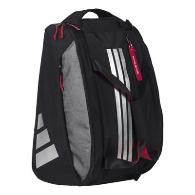 Adidas Black/Red Padel tas 1 - thumbnail