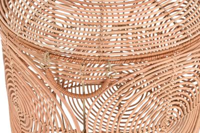 Mandenset DKD Home Decor Natuurlijk Lichtbruin Tropisch 45 x 45 x 57 cm