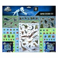 Undercover Jurassic world stickerset, 500st. - thumbnail