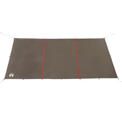 VidaXL Kampeerluifel waterdicht 451x420 cm bruin