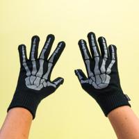 Reflecterende skelethandschoenen - thumbnail