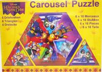 Jonotoys Klokkenluider van de notre dame carousel puzzle, 6x16 stukjes - thumbnail