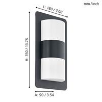 Eglo Design muurlampCistierna - 98086 - thumbnail