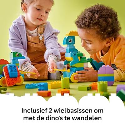 LEGO DUPLO 3-in-1 dinosaurussen op wielen 10451 - thumbnail