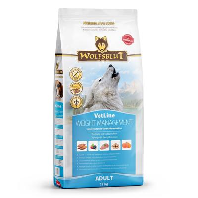 WOLFSBLUT VetLine Weight Management Turkey - droog hondenvoer - 12kg