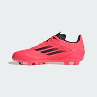 adidas F50 League Gras / Kunstgras Voetbalschoenen (MG) Kids Felrood Zwart Zilver - thumbnail