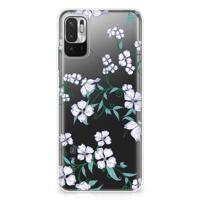 Xiaomi Redmi Note 10/10T 5G | Poco M3 Pro Uniek | TPU Case | Blossom White - thumbnail