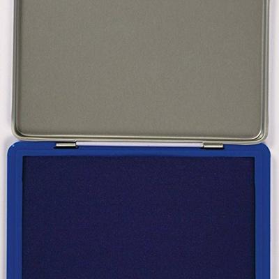 Q-CONNECT stempelkussen, ft 90 x 55 mm, blauw Q-CONNECT stempelkussen, ft 90 x 55 mm, blauw
