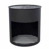 Milshire Vuurton Zwart Fireplace Stevig staal Diameter 45cm Terrasverwarming Sfeerhaard Milshire Vuurton Zwart Fireplace Stevig staal Diameter 45cm Terrasverwarming Sfeerhaard
