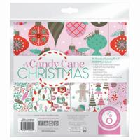 Tonic Studios • a candy cane christmas art pad 20,3x20,3cm - thumbnail