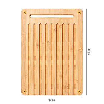 Fiskars Functional Form Bamboe broodsnijplank