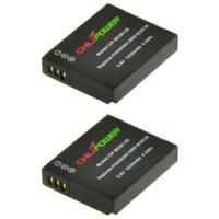 ChiliPower DMW-BCM13 accu voor Panasonic - 1250mAh - 2-Pack - thumbnail