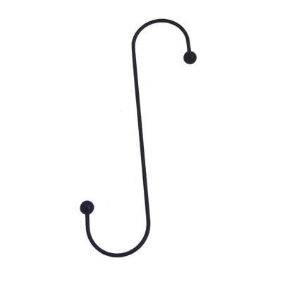 Peacock S-haak 35 cm groen