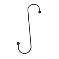 Peacock S-haak 35 cm groen - thumbnail