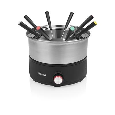 Tristar fo-1100 fondue (roestvrij staal, 8 personen, 1300 w, geschikt voor olie, chocolade en kaas)