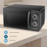 Magnetron Grunkel MWG-20NG 700 W 20 L Wit Zwart - thumbnail