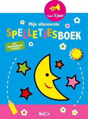 De Ballon Mijn allereerste spelletjesboek met herbruikbare stickers