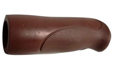 Gazelle handvat links/rechts 115mm aero donker bruin