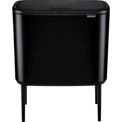 Brabantia Bo touch bin 11+23 liter matt black