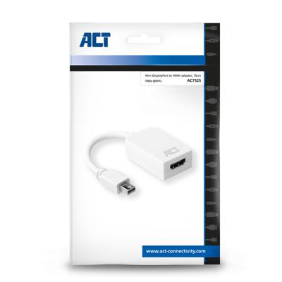 ACT Mini Displayport naar HDMI M/F