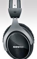 Shure Professionele premium gesloten hoofdtelefoon, helder, verlengde hoge tonen en warme, nauwkeurige bas, aluminiumlegering en koolstofvezel constructie, alcantara oorkussens, afneembare kabel, - thumbnail