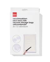 HEMA Vacuümzakken 60x40cm - 3 stuks - thumbnail