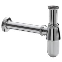 Riko Bekersifon - 5/4inch x 32mm - Chroom - thumbnail