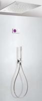 Tres electronische inbouw doucheset met regendouche chroom 09286562 - thumbnail