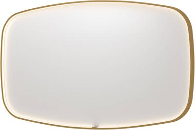 Ben Sandro Spiegel 140x4x80 cm Geborsteld Mat Goud