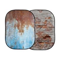 Manfrotto 5713 Urban Collapsible rusty metal/plaster wall 150x210cm - thumbnail