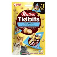 INABA Churu Tidbits Tuna - Kattensnoepje - 3x12g - thumbnail